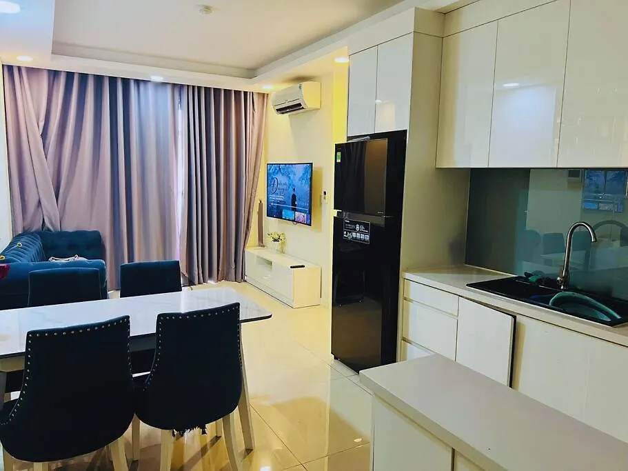 Rose House 2-Bedroom Apartment Pool#Gym#View 胡志明市 越南
