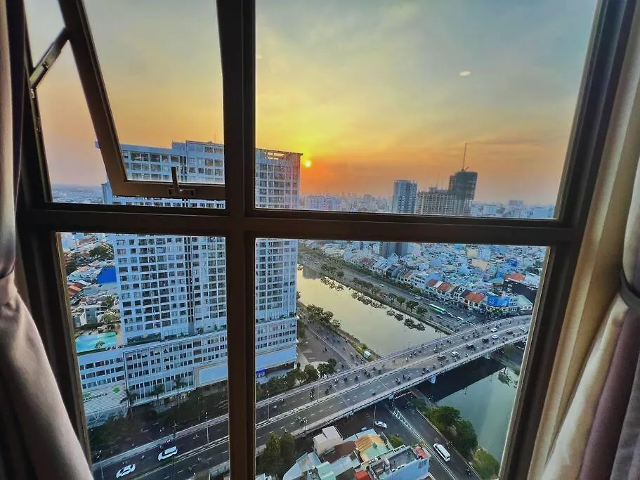 Rose House 2-Bedroom Apartment Pool#Gym#View 胡志明市